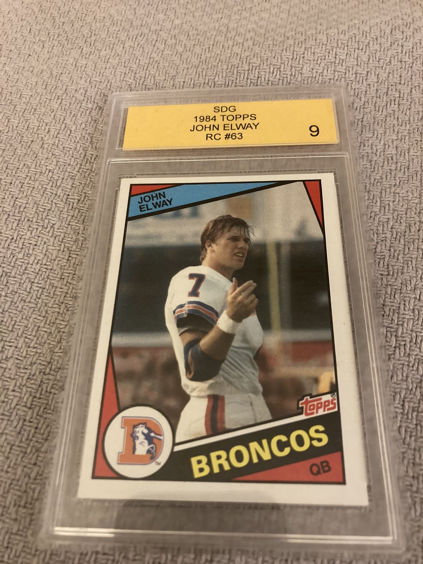John Elway rookie card