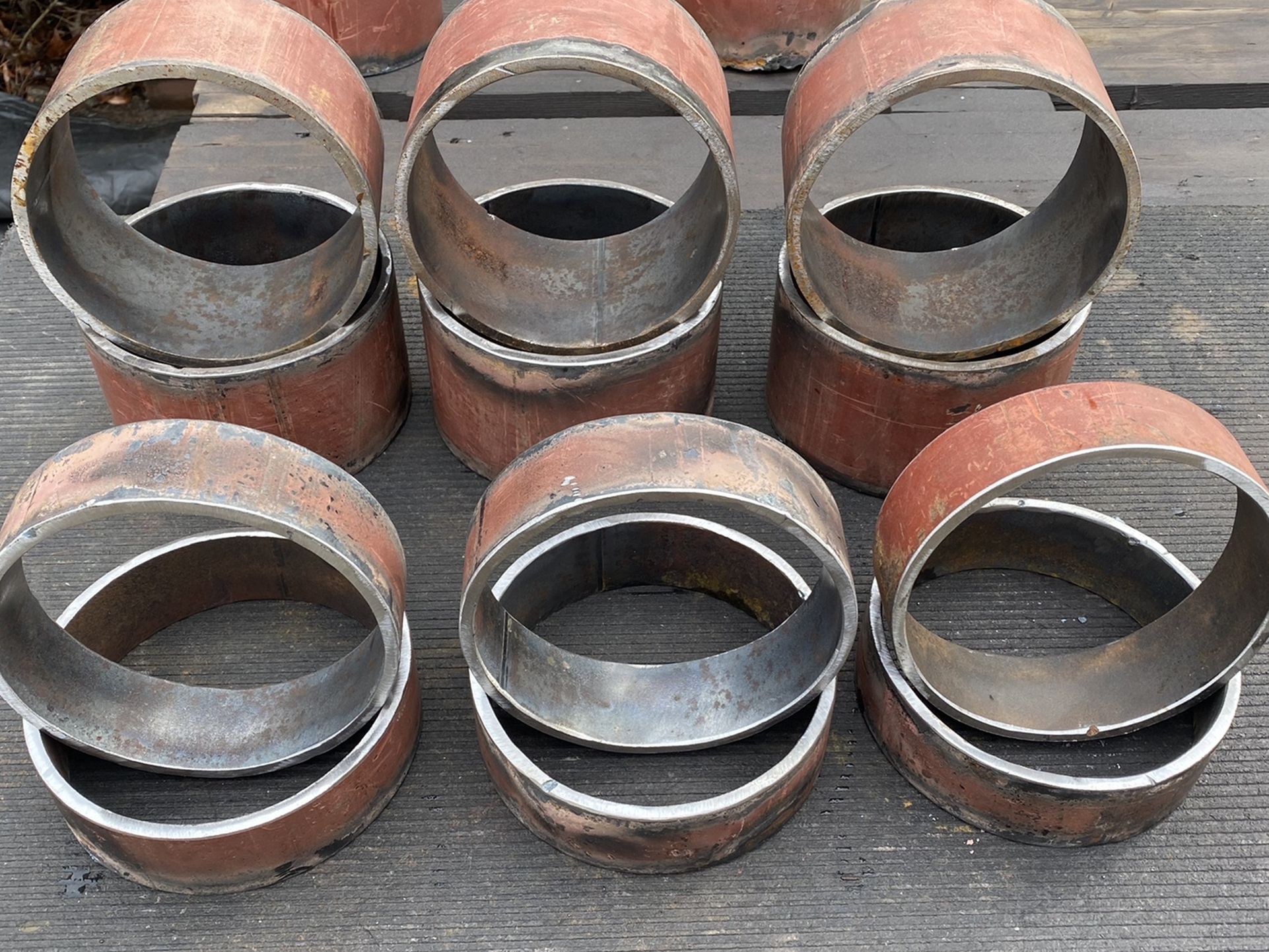 Steel Pipe Welding Coupons