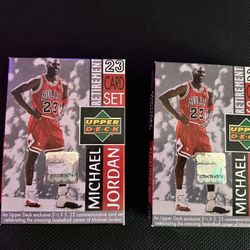Michael Jordan Retirement Set 2 Boxes