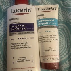 Eucerin very dry skin lotions