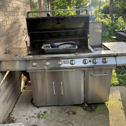 Six Burner Propane Grill