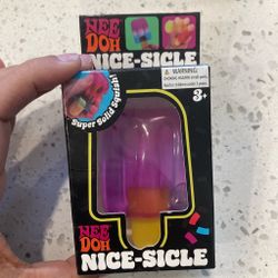 Nee Doh Nice Sicle purple ice cream toy