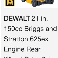 Dewalt Pushing Lawn Mower 