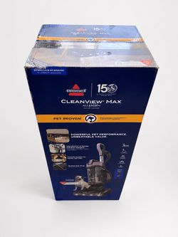 New Bissell Clean View Max Upright Vacuum