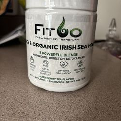 Apple cider vinegar and Irish sea moss $10