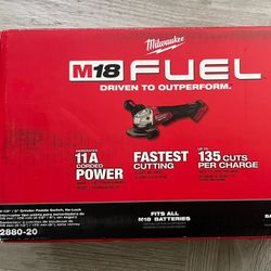 ***Brand New*** 20V Milwaukee Angle grinder 2880-20 