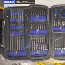 Kobalt 106pc Drill And Drive Set 