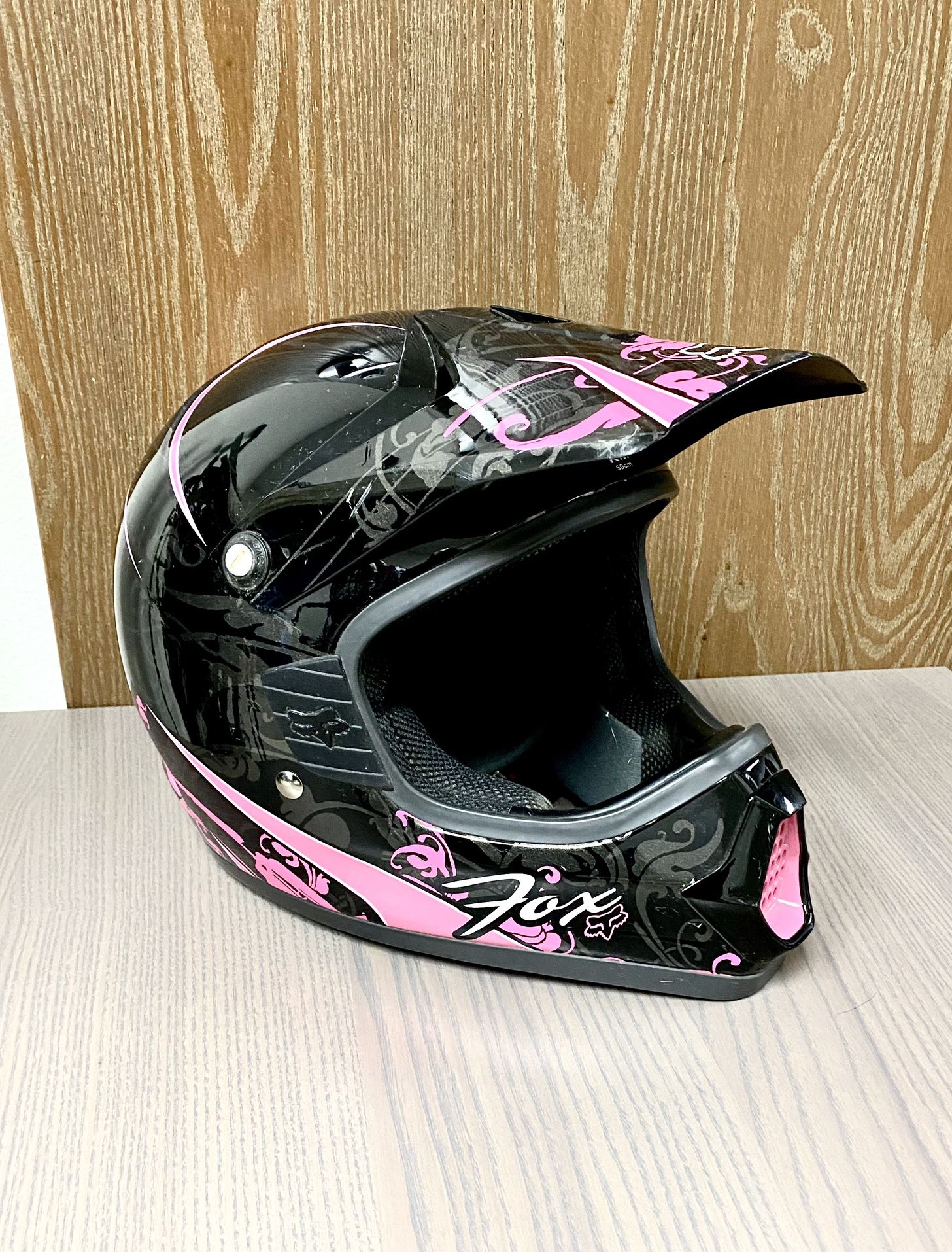 Fox Girls Motorcycle Helmet 