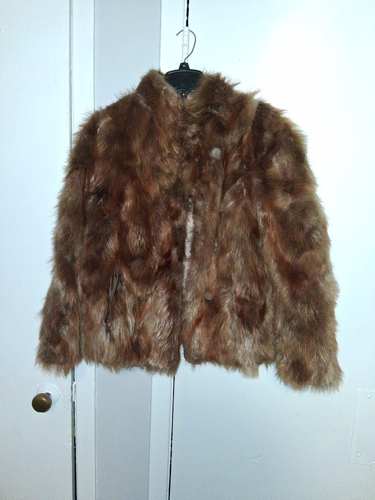 Fur Coat Size Small