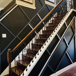 Staircase Accent Wall 