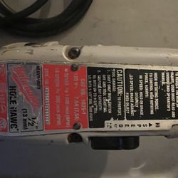 Milwaukee 7.5A Hole Hawg