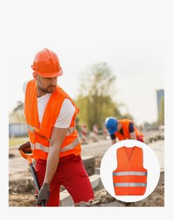 Safety Vest Orange Package Of 60 $50 Located In Yucaipa