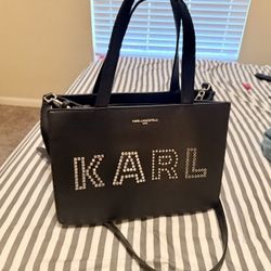 Used One Time Karl Lagerfield Purse 