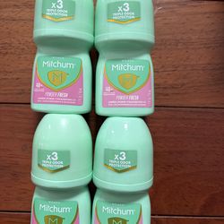 Mitchum deodorant roll on $2/each