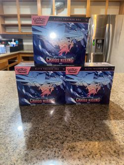 Chaos rising ETB unopened