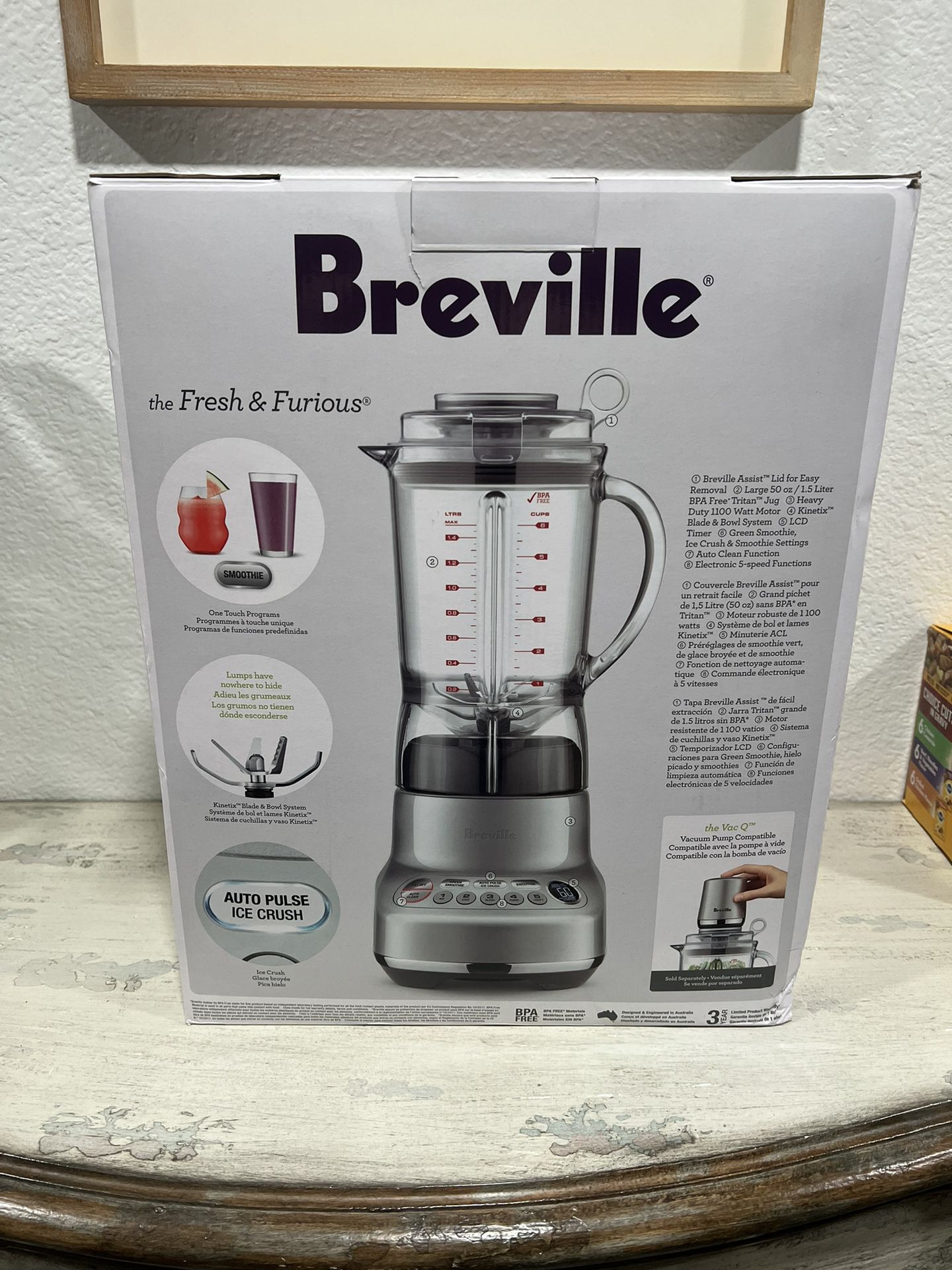 Breville Blender (50fl Oz) Like New! for Sale in Phoenix, AZ - OfferUp