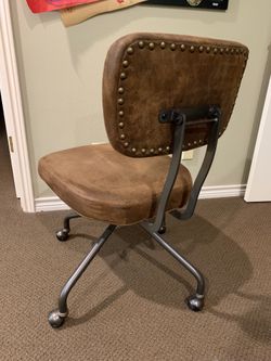 Industrial desk chair