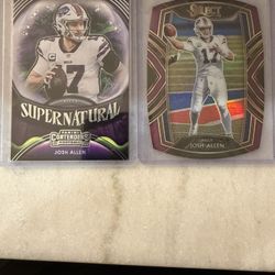 Josh Allen Nice 2 Card Lot !!