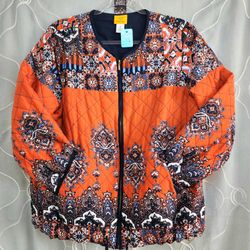 Ruby Rd Quilted Lightweight Jacket. EUC.