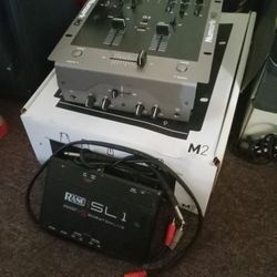 Numark  M2 , M3  Mixers W/ Rane SL 1