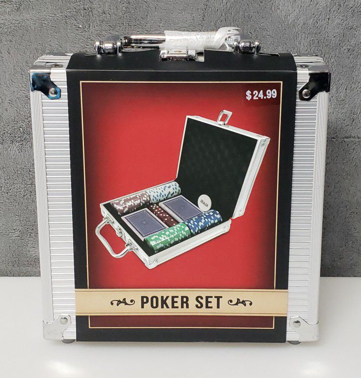 NIB Poker Set From Best Buy