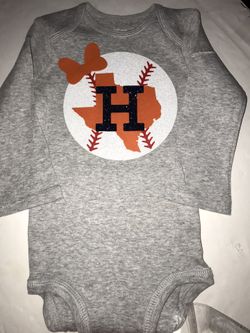 Houston Astros baby Onesies