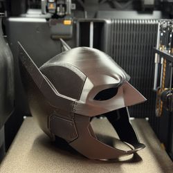 Batman 3D Printed Helmet Mask Wearable or Display