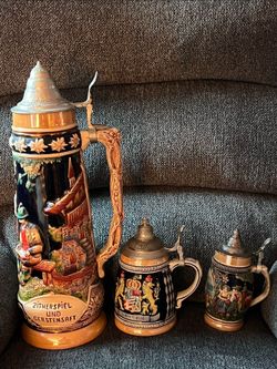 Vintage German beer stains