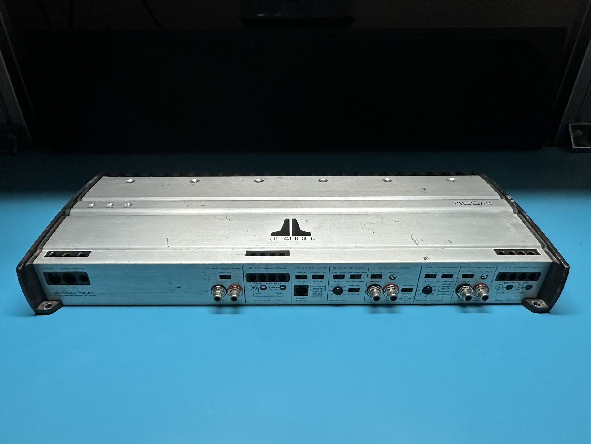 JL Audio 450/4 With 6 Month Warranty! 4 Channel Car Amplifier Slash