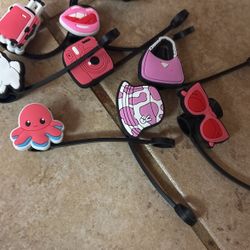 Girly Pink Straw Topper 