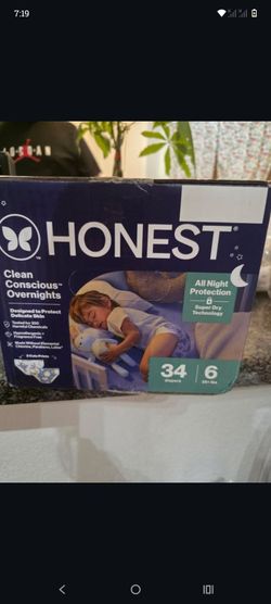 diapers brand HONEST size 6