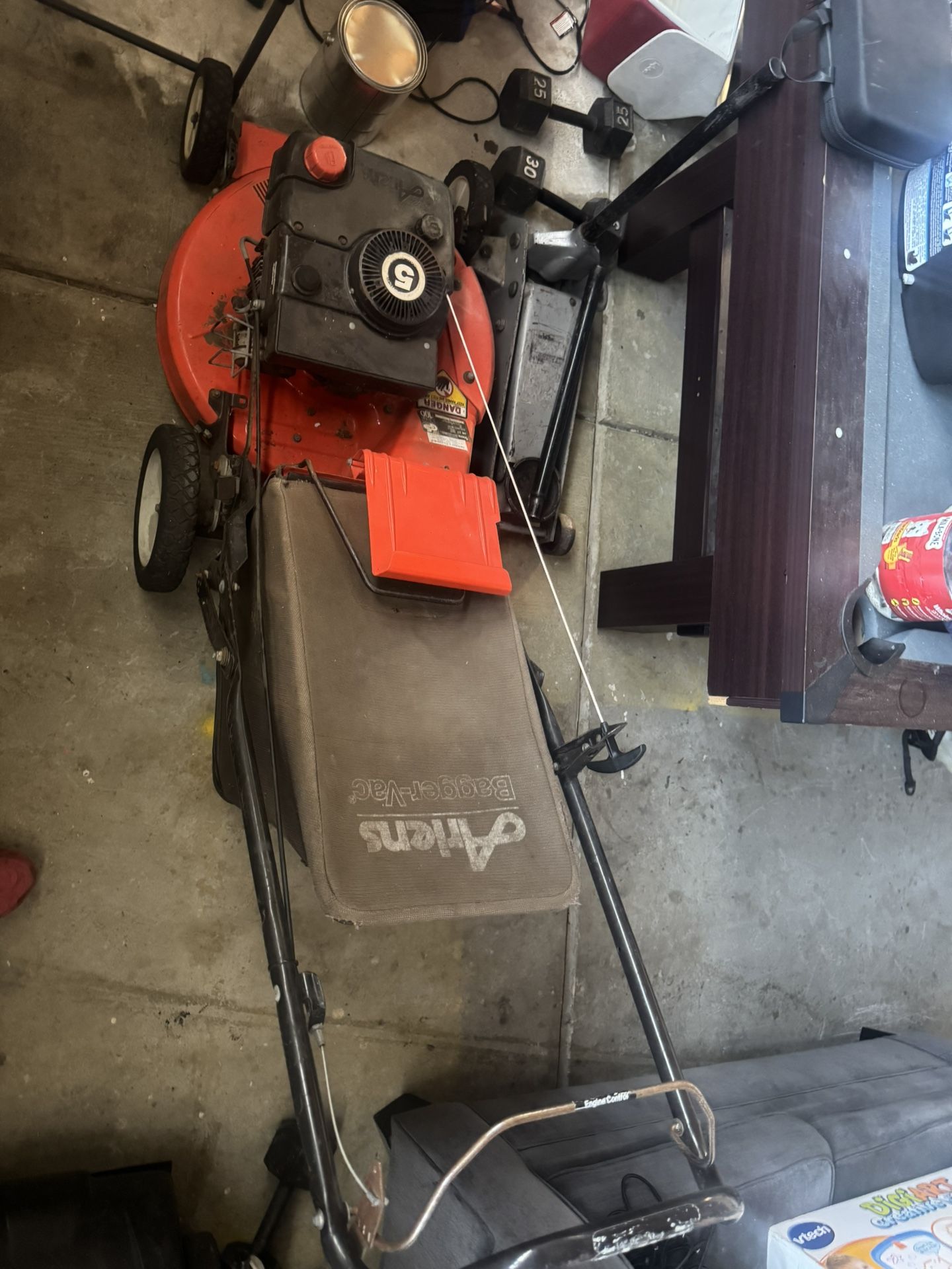 Arlen’s Bagger Vac Lawn Mower