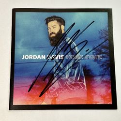 Jordan Davis Autograph CD Insert
