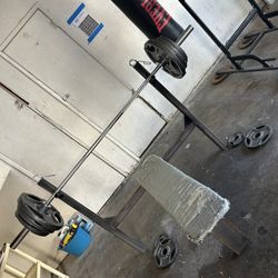Steel iron bench 100$(weight Bench Only)