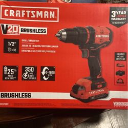 Craftsman V20 Brushless Drill