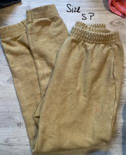 Sweats, flared leggings, and shorts