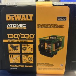 DEWALT green beam line laser