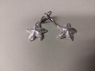 Starfish Leverback Earrings
