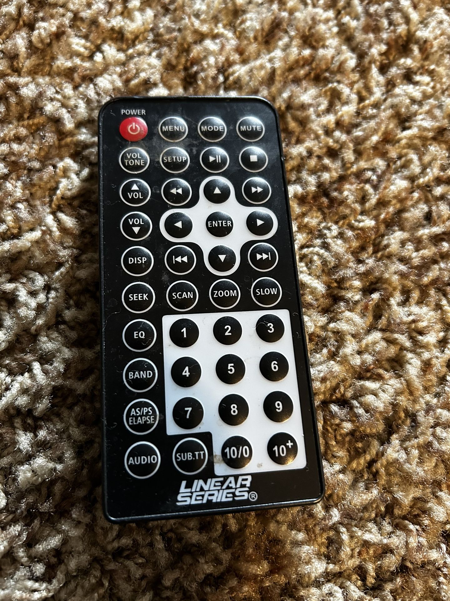 Travel Trailer/Rv Stereo Remote
