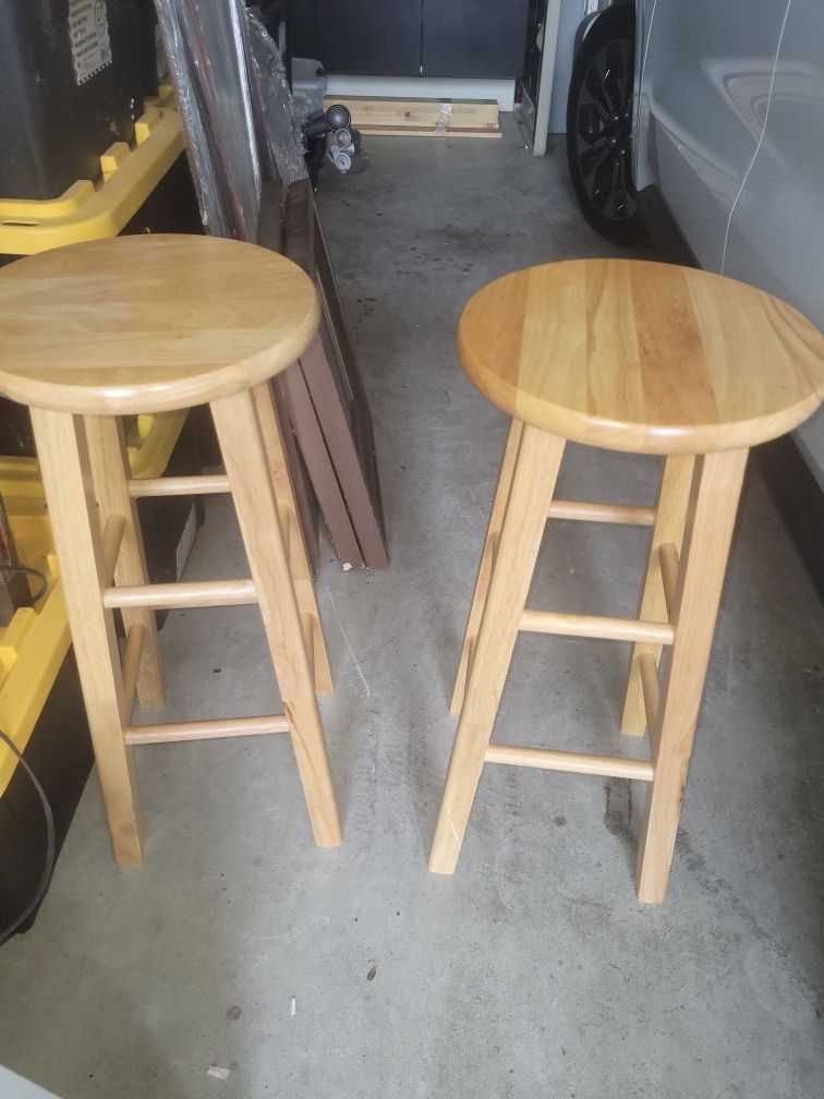 Wooden Barstools