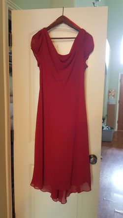 Red dress, size 18