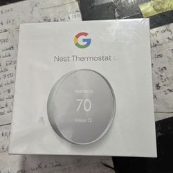 Google
Nest Thermostat - Smart Programmable Wi-Fi Thermostat - Snow