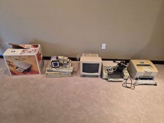 1980's computer and printer items