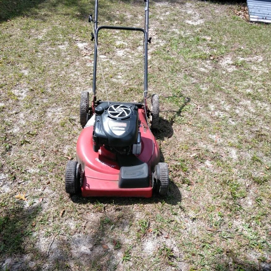 Craftsman Platinum 190 Cc Self Propelled