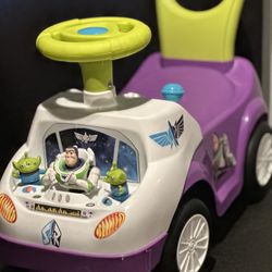 Kids Buzzlight Year Ride On Toy W/ Music