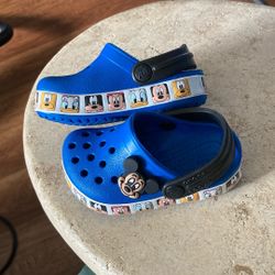 Disney Fun Lab Cobalt Blue CROCS 4C