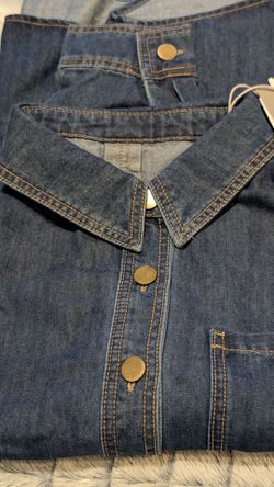 Woman's Denim Shirt - XL (New)