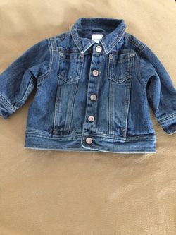 GUC 12-18 m Unisex (Boy / Girl) Gymboree Denim Jean Jacket Coat