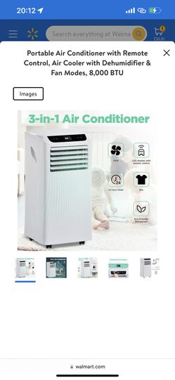 Portable Air Conditioner with Remote Control