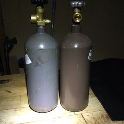 Argon /co2 Tanks 25cf
